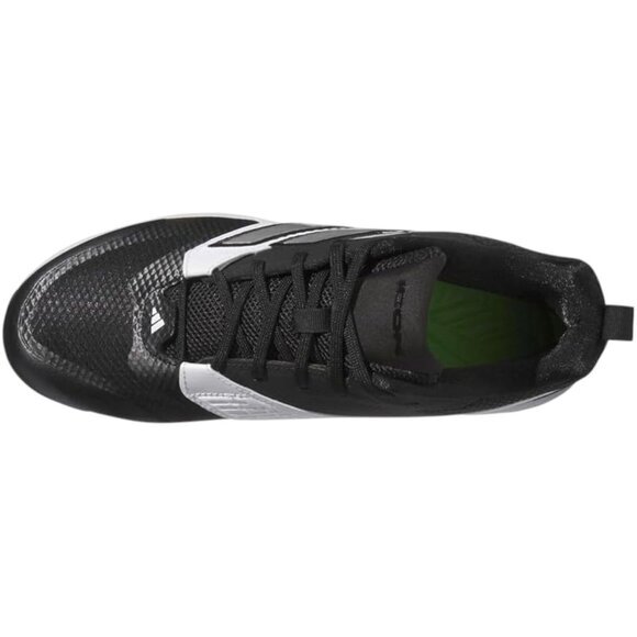 Adidas ICON 8 Metal Baseball Cleats Black White IG7098 Men's‎ 8.5 New With Tags - Picture 6 of 9